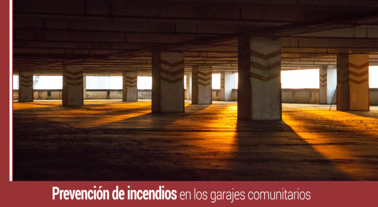 incendios en garajes comunitarios