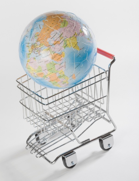 carrito de la compra mundial - redes sociales