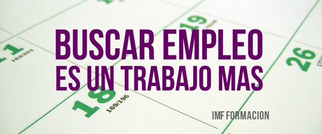 La búsqueda de empleo es un trabajo más
