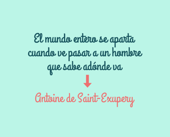 Cita de Antoine de Saint-Exupery