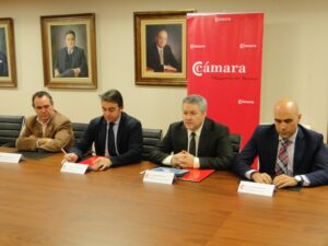Firma del Instituto Cameral de Idiomas de Vilagarcía de Arousa