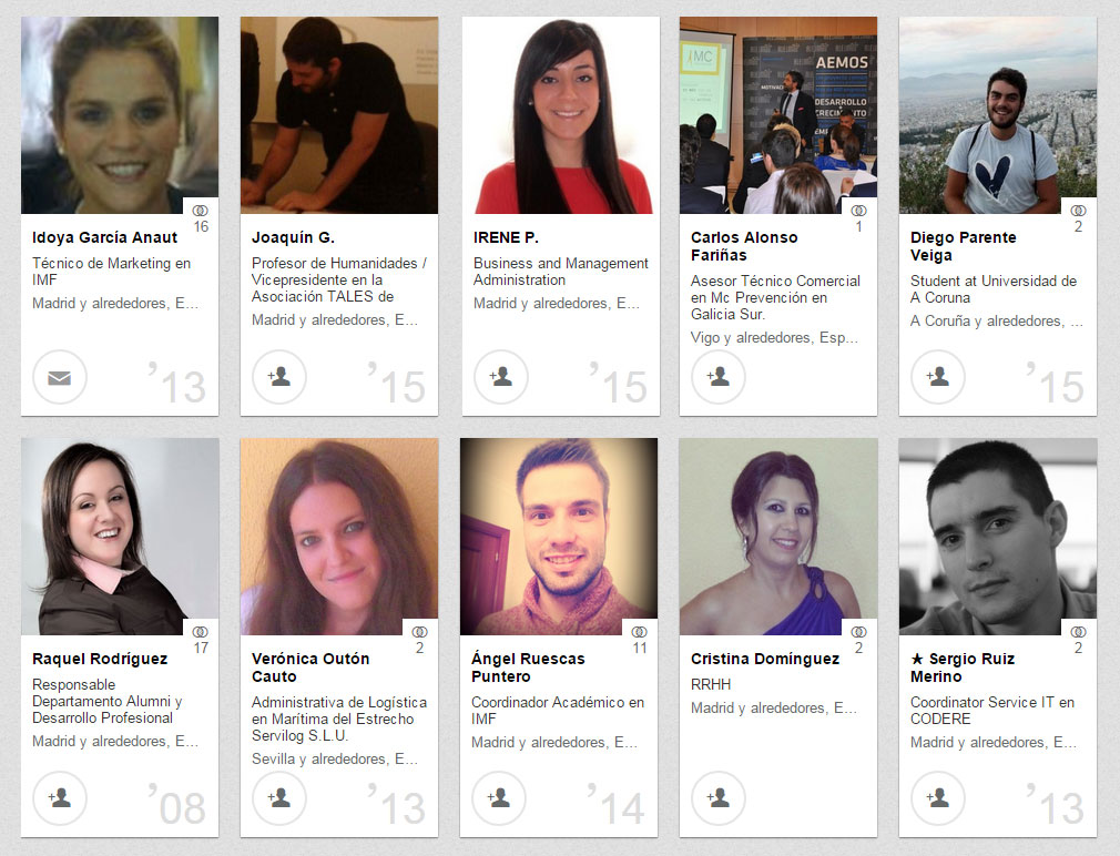 alumnos IMF
