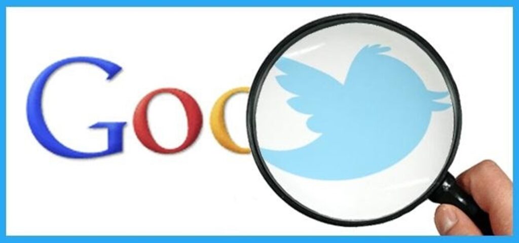 twiiter, google, SEO, marketing, serps