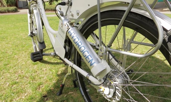 Biclicletas de hidrógeno para movilidad urbana