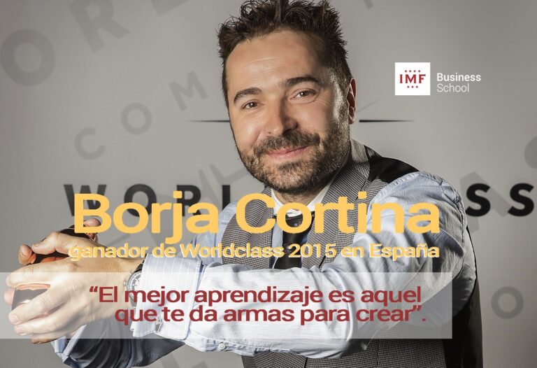 Borja Cortina, el ganador de Worldclass 2015 en España.