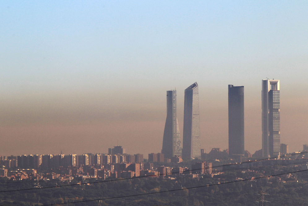 plan de choque contra la contaminación en Madrid