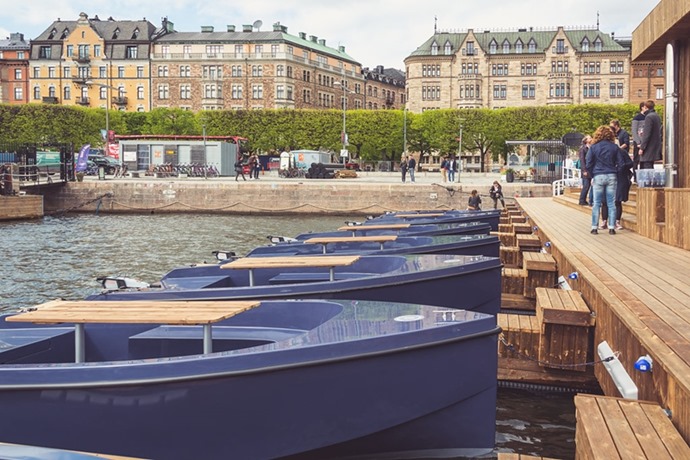 Barcas renovables y reciclados en Copenhage
