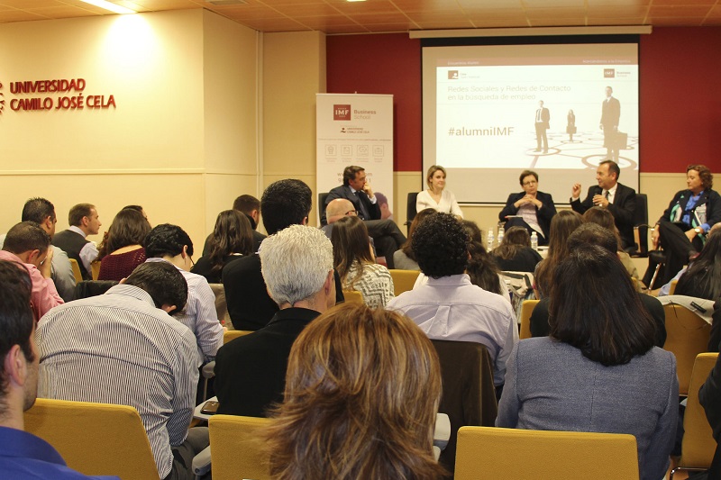 Evento alumni IMF Redes de Contacto en la búsqueda de empleo