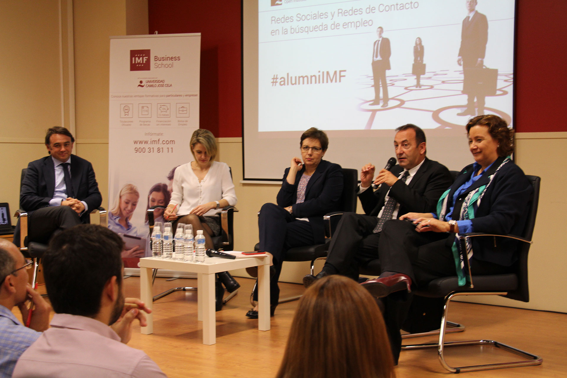 Evento alumni IMF Redes de Contacto en la búsqueda de empleo