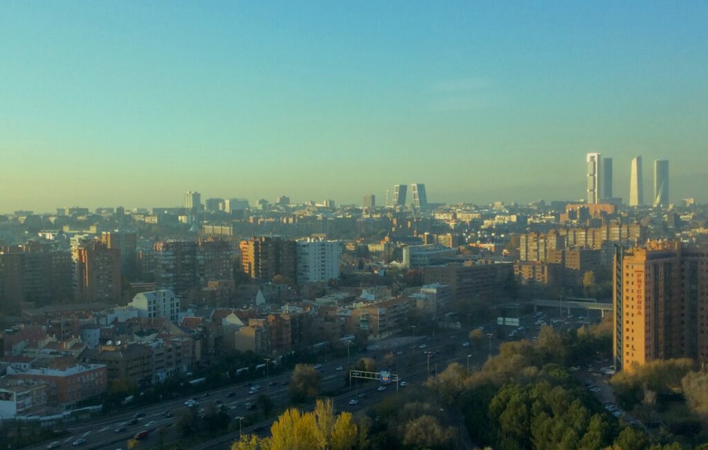 escenario 4 por alta contaminación en Madrid