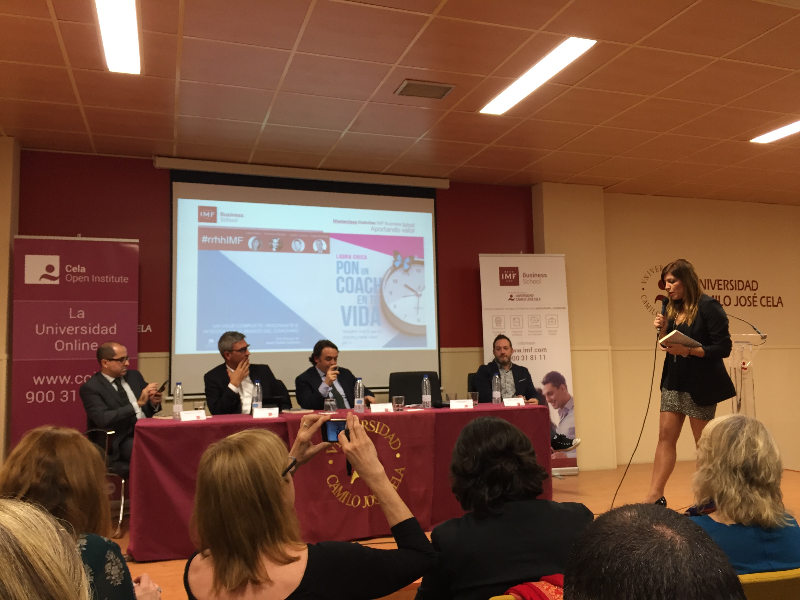 Laura Chica presenta en IMF su libro 
