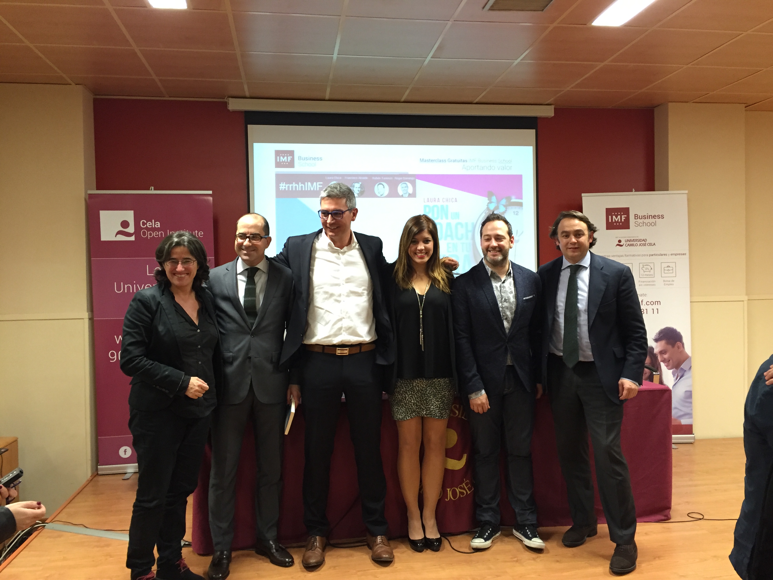 Presentación libro Laura Chica en IMF Business School