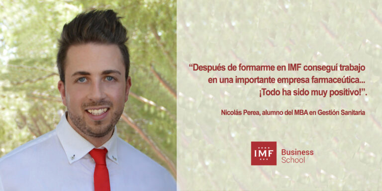 Opinión de alumno de IMF MBA Gestión Sanitaria
