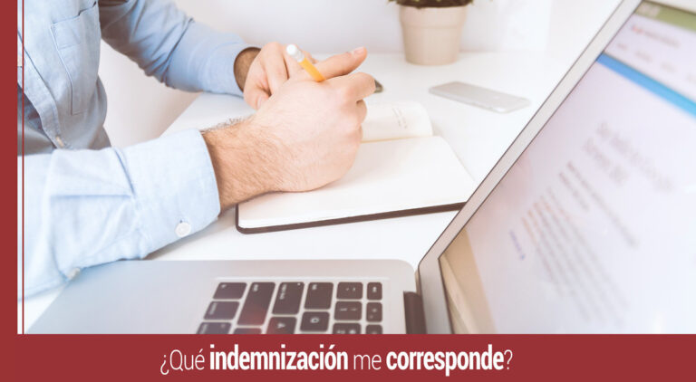 Que indemnizacion me corresponde