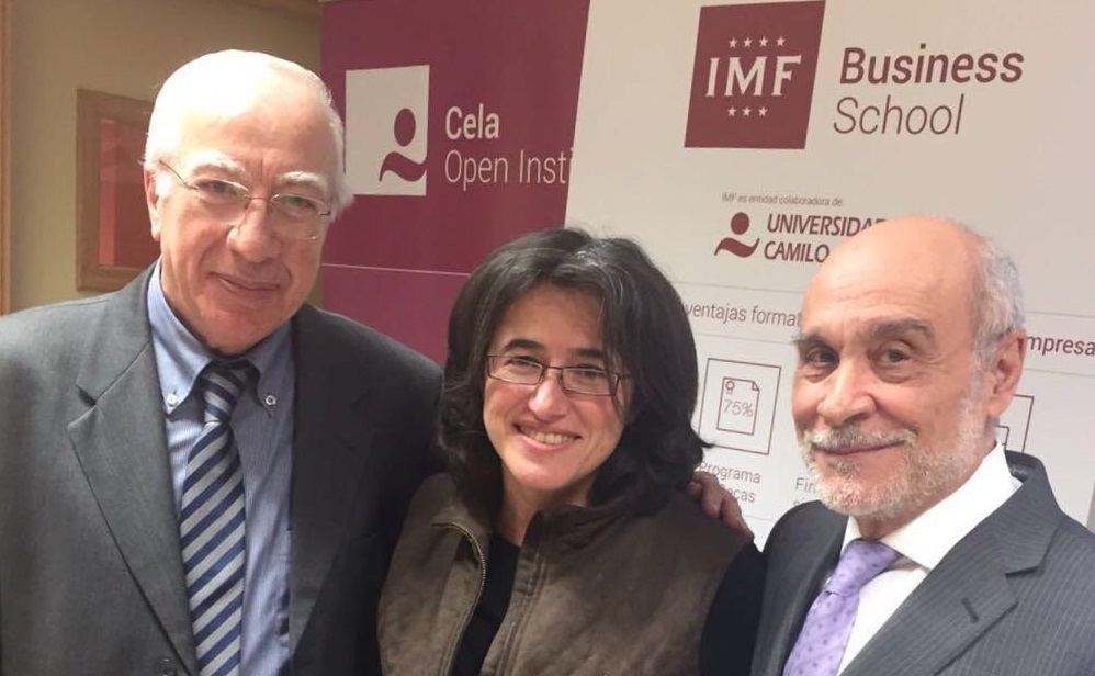 Pedro Lalada, Nicola Minervini y Belén Arcones