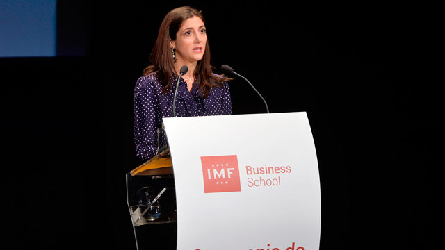 Discurso de Espido Freire, Madrina Graduación IMF