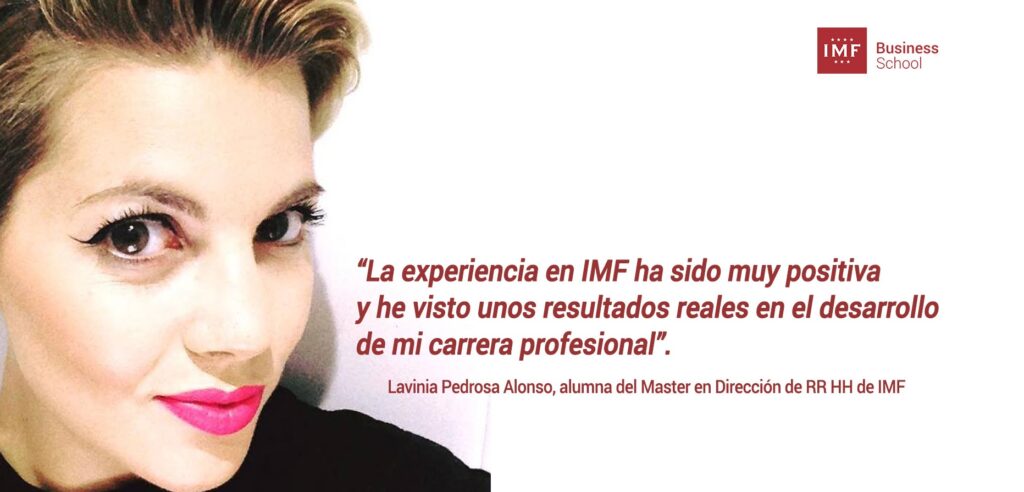 Opinión de alumna Recursos Humanos en IMF