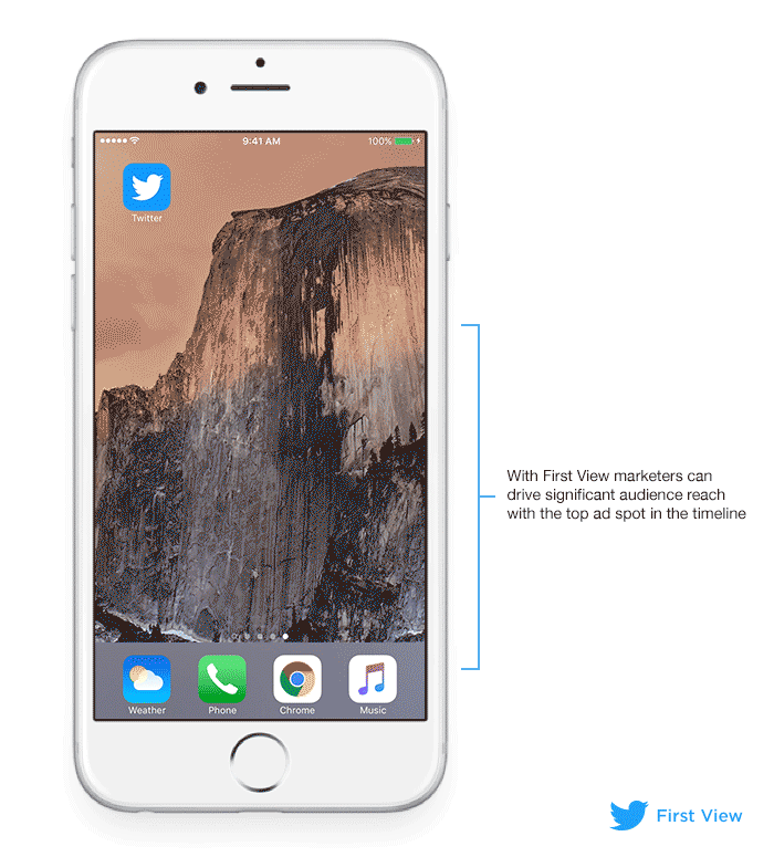 ¿Qué es el First View de Twitter?