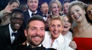 Selfie celebrities en los Oscar en Twitter