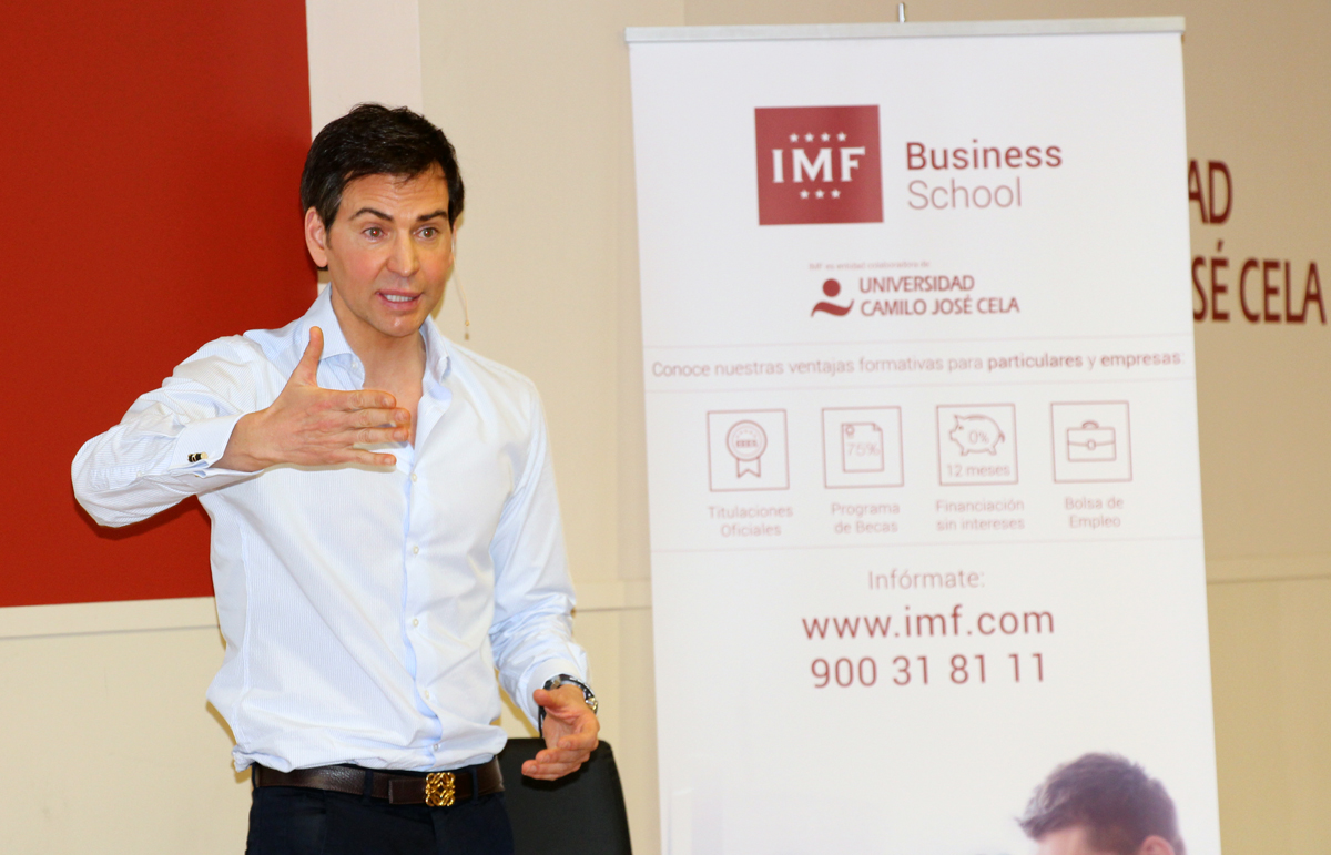 David Meca visita IMF para enseñar su método swim