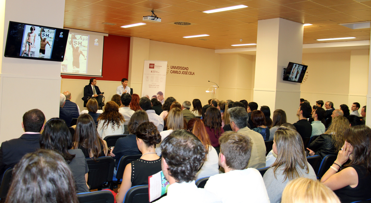 David Meca visita para ofrecer clase magistral en IMF Business School