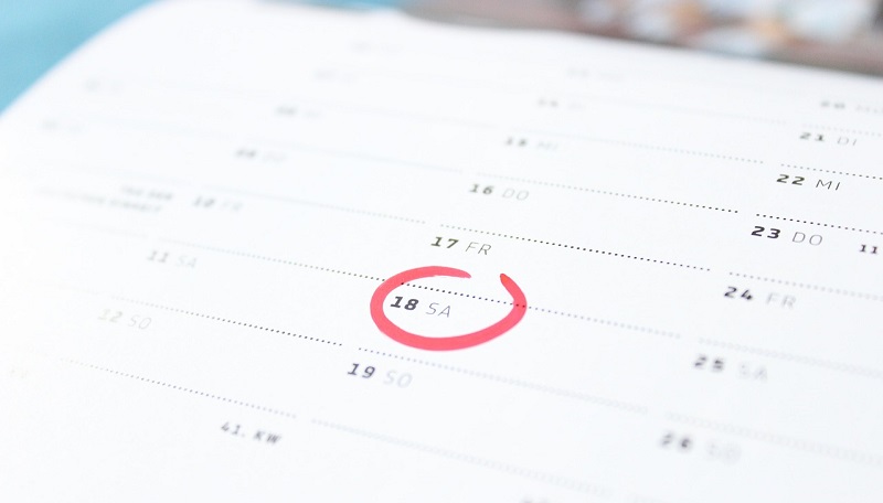 calendario vacaciones
