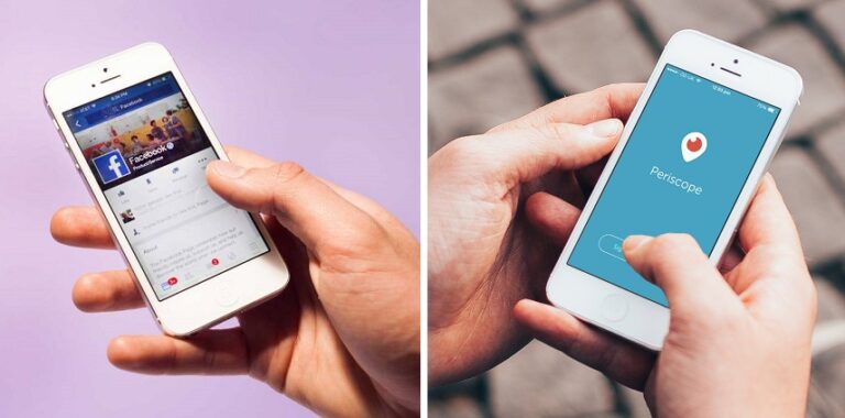 Facebook Live o Periscope para vídeos en directo de tu empresa