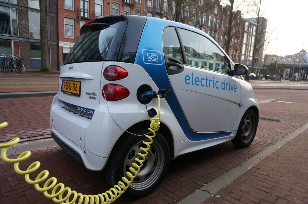 Coche eléctrico de conducción autónoma