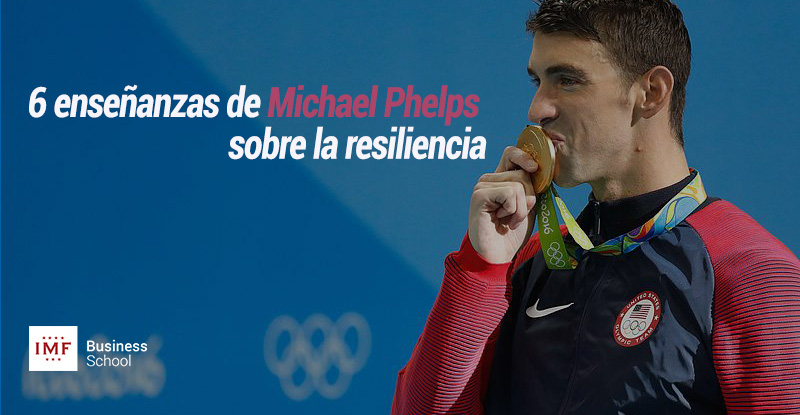 Michael Phelps en Olimpiadas ejemplo de resiliencia