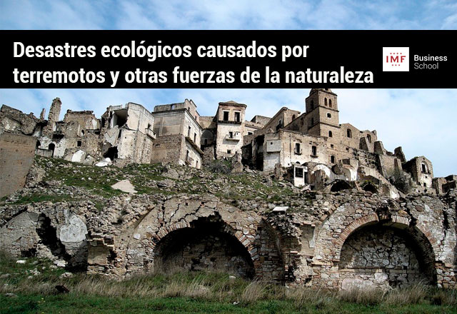 Desastres ecológicos causados por terremotos y otras fuerzas de la naturaleza