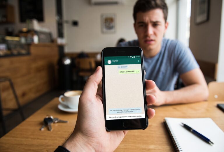 Bloqueo en whatsapp como saber