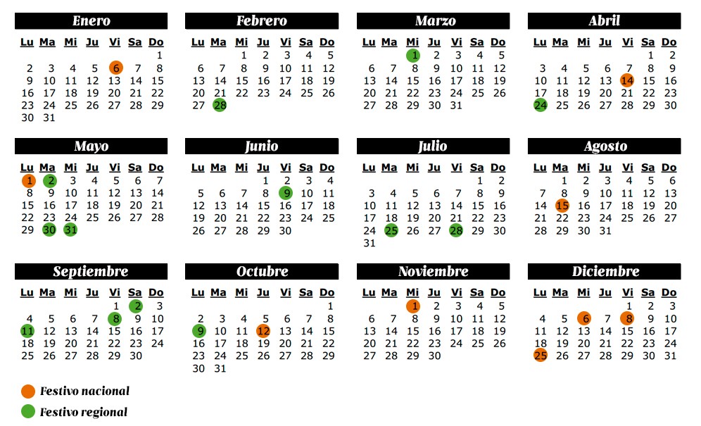 Calendario laboral