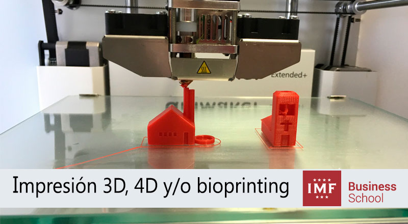 Impresión 3D, 4D y/o “bioprinting”