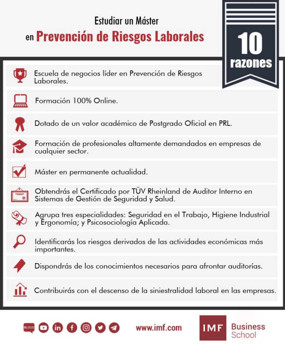 10 razones para estudiar un master de prl