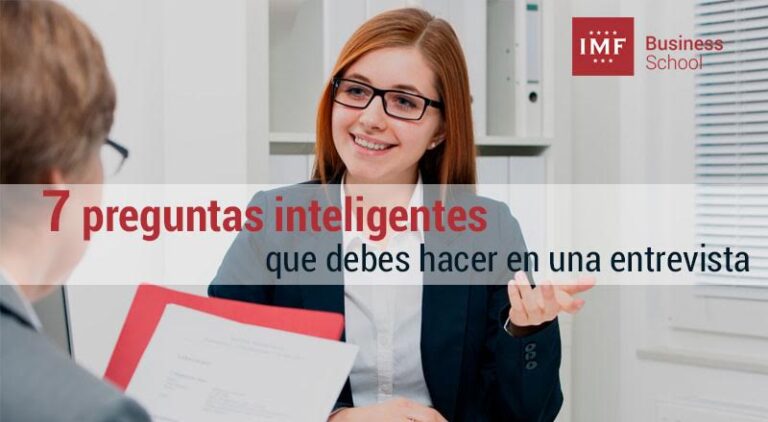 7 preguntas inteligentes que debes hacer en una entrevista