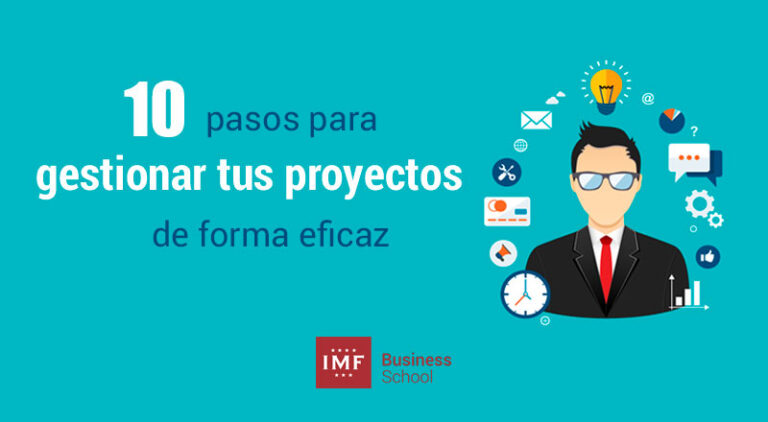 10 pasos para gestionar proyectos profesionales y personales