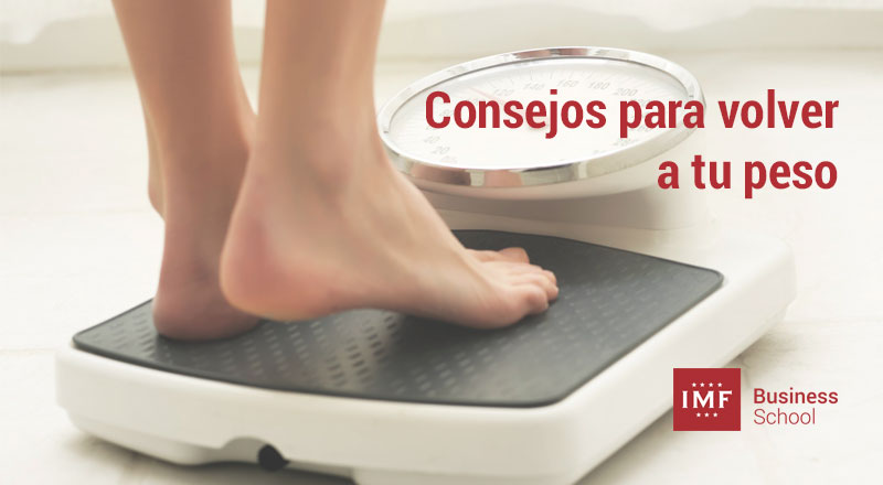 consejos de dieta para volver a tu peso