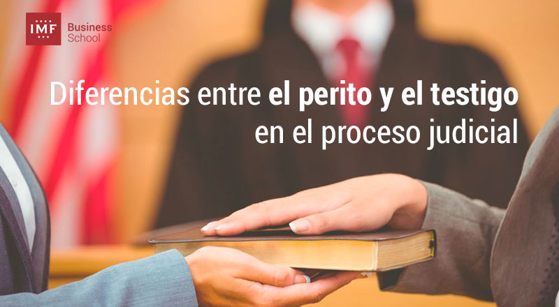 las diferencias entre el perito y el testigo