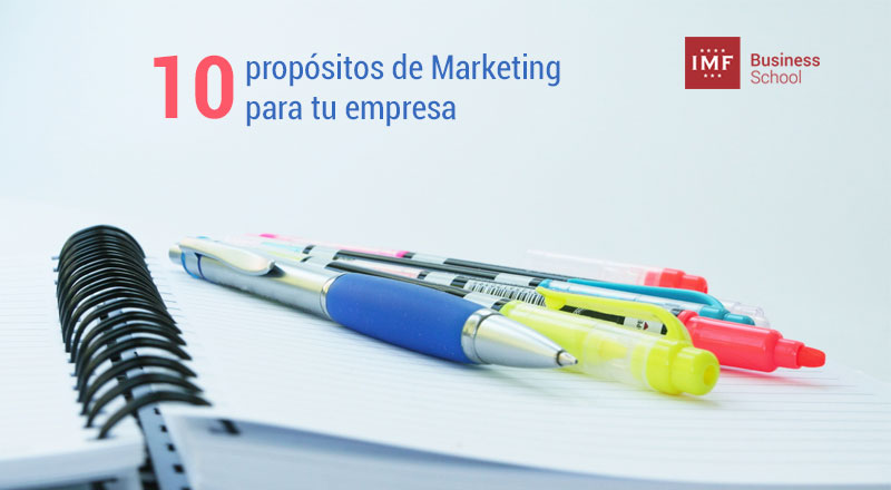 propositos de marketing para la empresa