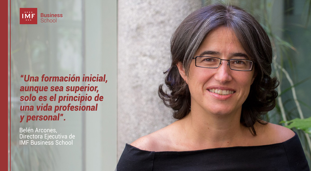 Entrevista sobre educación a Belén Arcones, Directora Ejecutiva de IMF