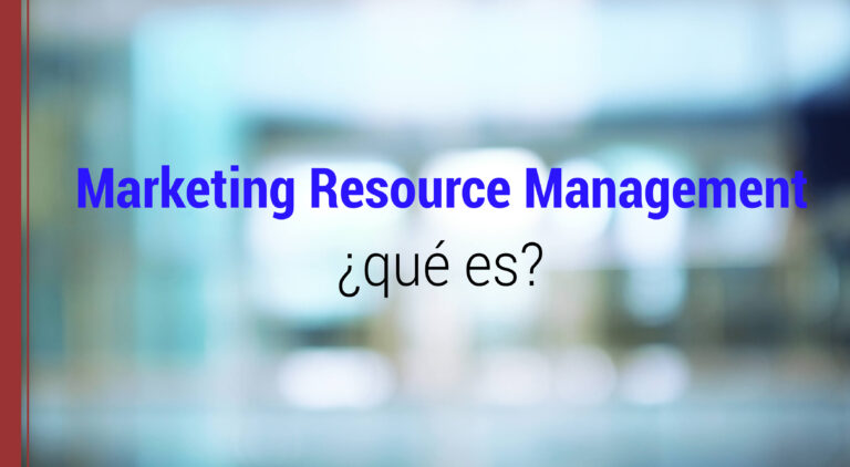 que es el marketing resource management