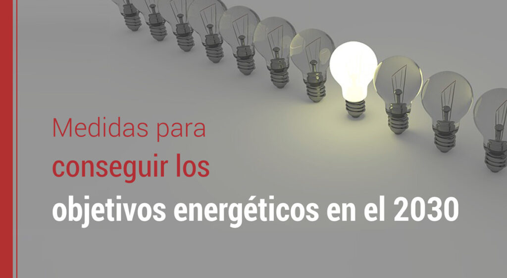 medidas para conseguir los objetivos energeticos