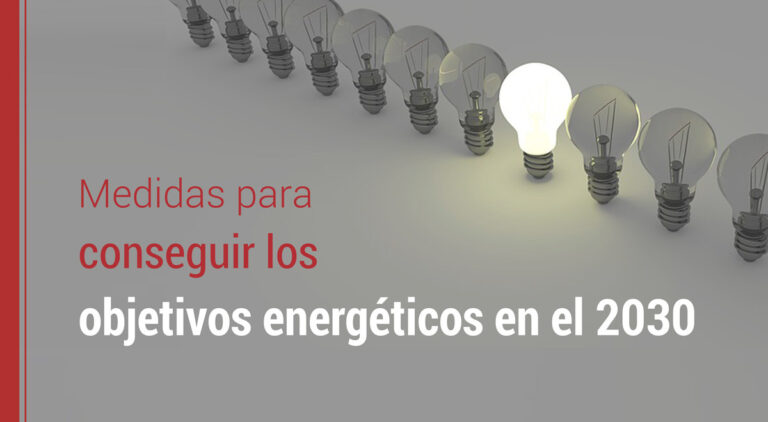 medidas para conseguir los objetivos energeticos