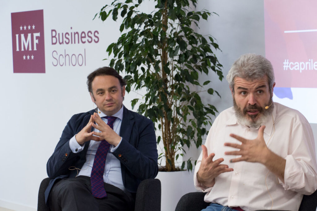 Visita Lorenzo Caprile en IMF Business School