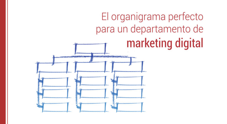 el organigrama del departamento de marketing digital
