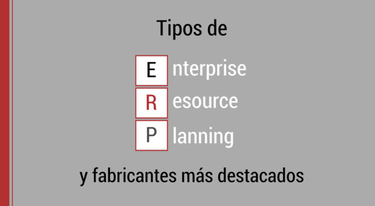 los tipos de erp