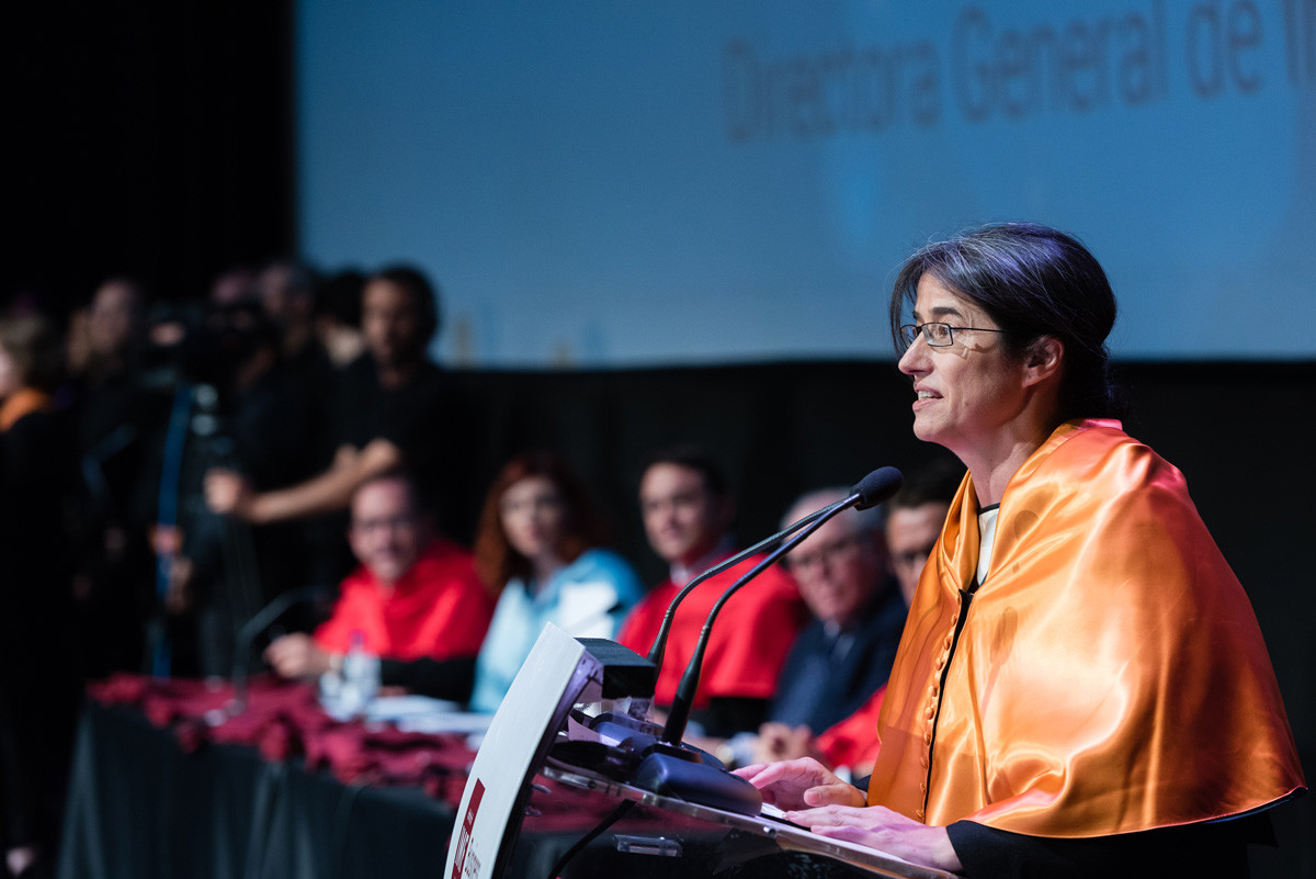 Belén Arcones, Directora General de IMF, en la Gradación IMF 