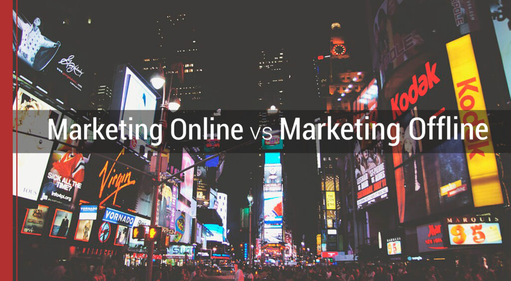 estrategias de marketing offline y online