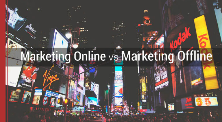 estrategias de marketing offline y online