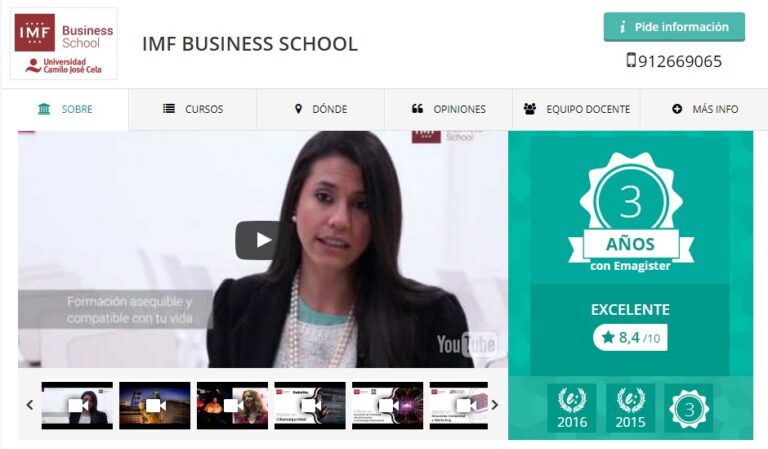 Opiniones de alumnos de IMF en emagister